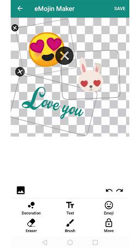 eMojin - Create sticker for WhatsApp screenshot 3