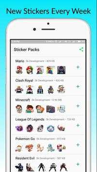 Games Stickers For WhatsApps - WAStickersApps screenshot 2