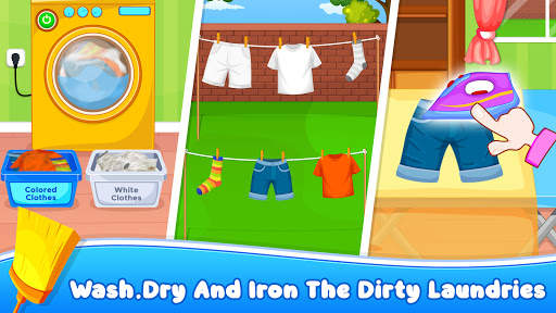Sweet House Cleaning Game - Home Cleaning screenshot 3