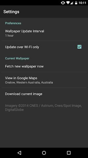 Earth View Live Wallpaper screenshot 3