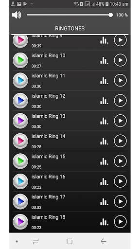 Arabic Islamic Ringtones Offline 2019 screenshot 1