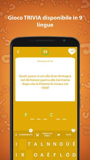 Trivia quiz storia screenshot 5