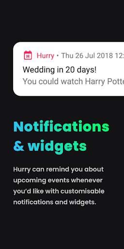 Hurry - Countdown to Birthday/ screenshot 3