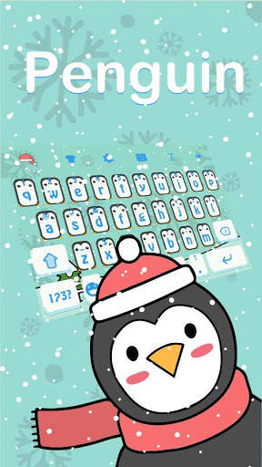 Penguin Keyboard Theme स्क्रीनशॉट 4