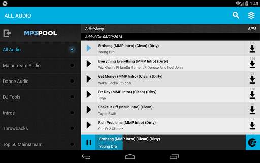 MyMP3Pool screenshot 3