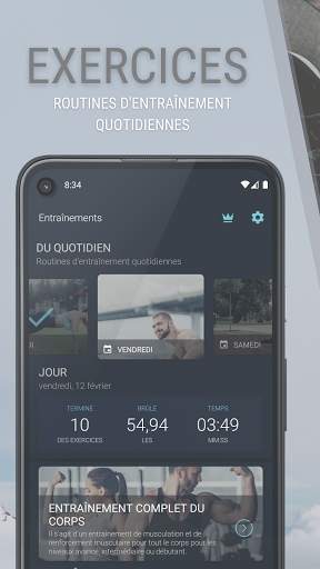 Exercices à la Maison - Fitness et Bodybuilding screenshot 1