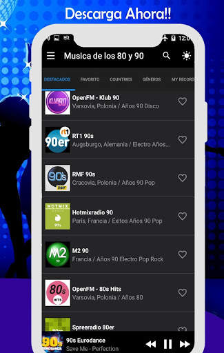 Musik der 80er und 90er Jahre kostenlos screenshot 5