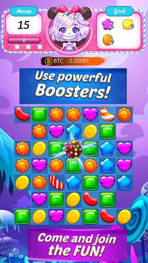 Crypto Royal Candy Puzzle POP screenshot 5