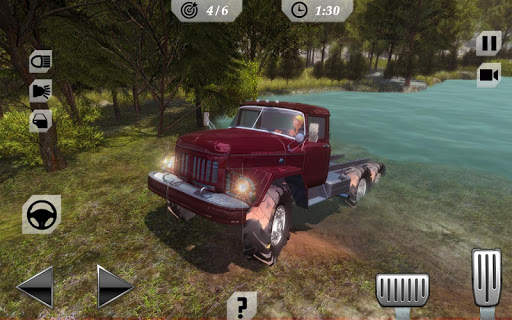 Offroad Trucker Muddy Car Drive: Hill Adventure screenshot 4