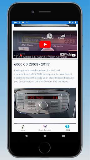 Ford Radio Code screenshot 3