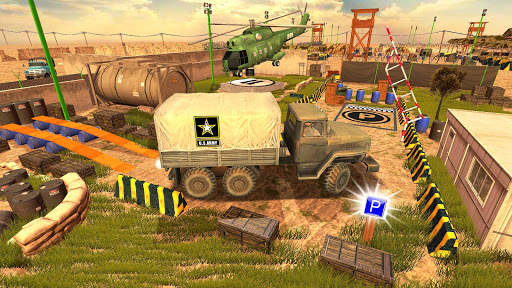 USA Army Truck Drive Simulator screenshot 1