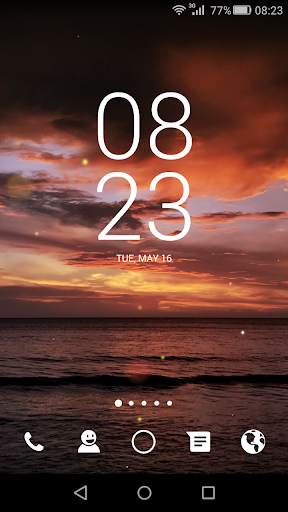 Sunset Live Wallpaper 5 تصوير الشاشة