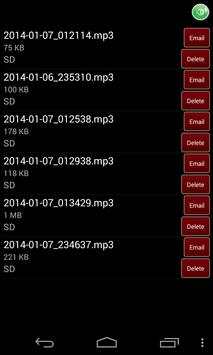 MP3 Recorder screenshot 2