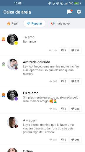 Correspondência falsa de chat screenshot 3