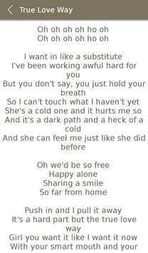 Kings of Leon Album Songs Lyri скриншот 7