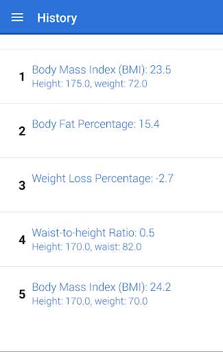 BMI Calculator screenshot 5
