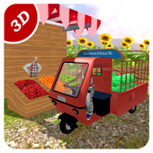 Tuk Tuk Auto Rikshaw Cargo Simulator 3D icon