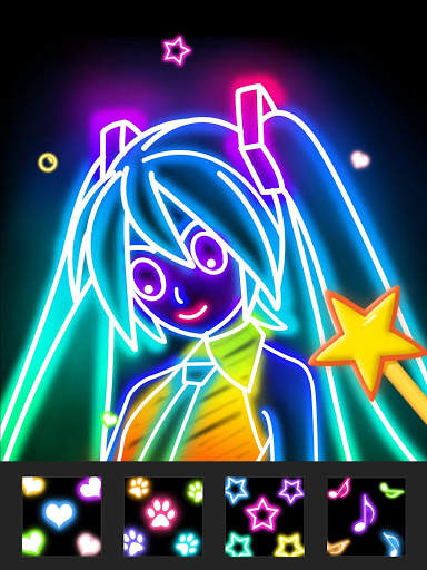 Draw Glow Comics screenshot 12