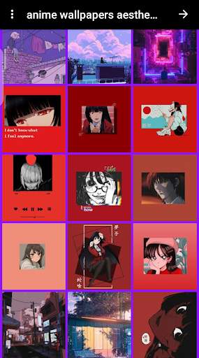 anime wallpapers aesthetic screenshot 1