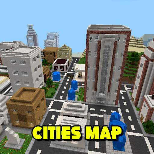 Cities maps for Minecraft version 4