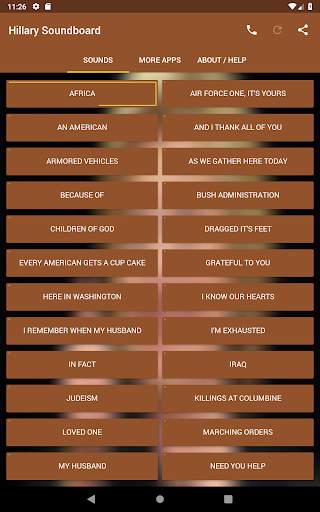Hillary Clinton Soundboard скриншот 4