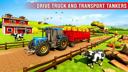Real Tractor Driving Farming screenshot 1