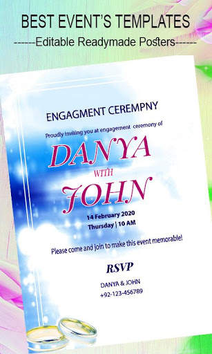 Poster Maker,Poster Designer and Invitation Card screenshot 2