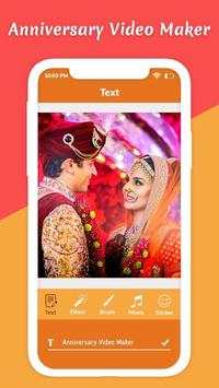 Anniversary Video Maker with song скриншот 2