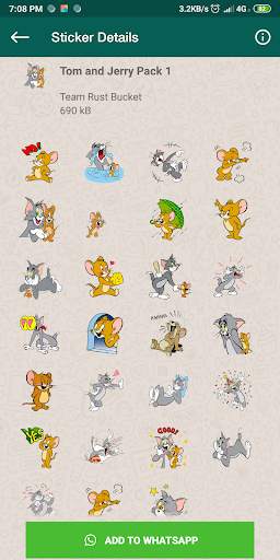 Cartoon Stickers for Whatsapp screenshot 7