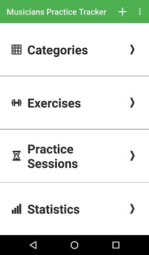 Musicians Practice Tracker screenshot 1