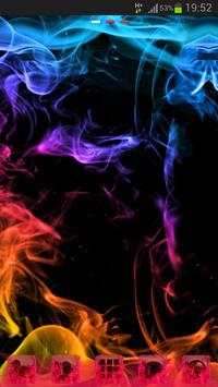 GO Launcher Theme Smoke Colors screenshot 1
