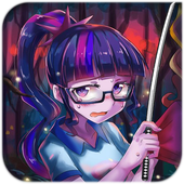 Ninja Pony Girl Adventure icon