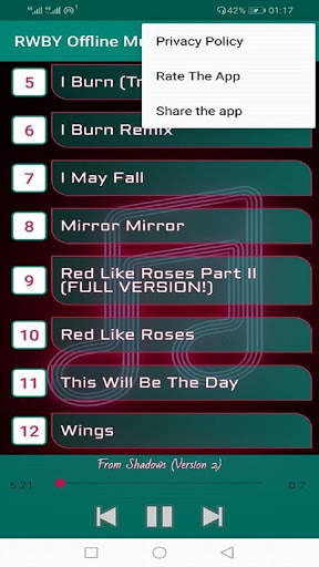 Offline Songs Of Ruby screenshot 2