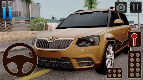 Car Driving Simulator Skoda screenshot 3