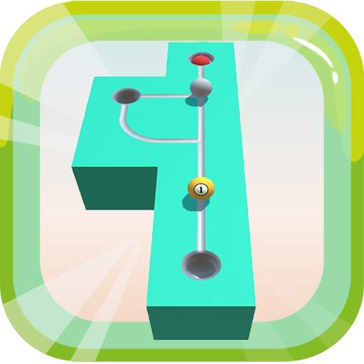 Fit the Ball 3D in Hole 1