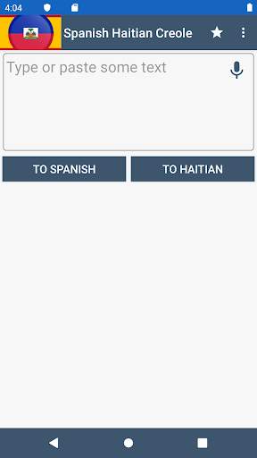 Spanish Haitian Creole Translator screenshot 1