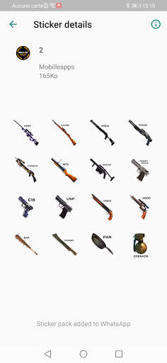FreFire 🔥 Stickers WAStickersApps F🔥F 2021 screenshot 2