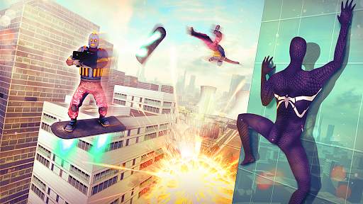 🕷 Spider Superhero Fly Simulator screenshot 3
