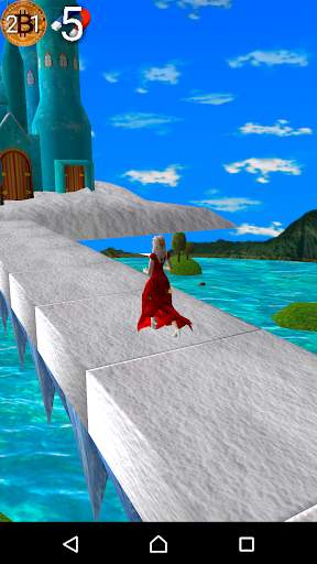 Running Princess in fantastic  screenshot 1