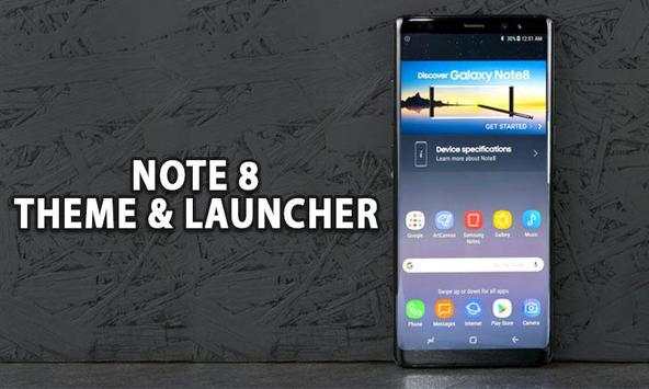 Note 8 Theme - Cool Launcher 2018 screenshot 3
