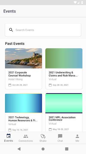 MPL Association Events screenshot 2
