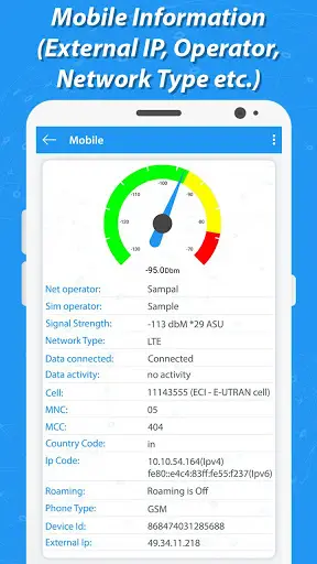 Network Signal Info & WiFi Refresher screenshot 2
