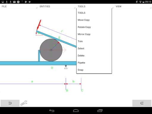 MobilCAD 2d Pro CAD screenshot 3