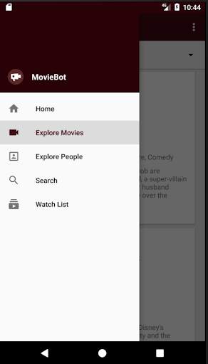 MovieBot screenshot 3