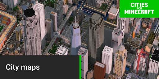 Cities in minecraft screenshot 1