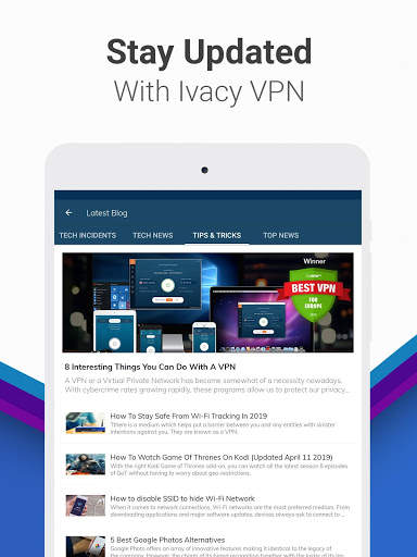 Ivacy VPN - Best VPN Fast, Unlimited & Secure 12 تصوير الشاشة