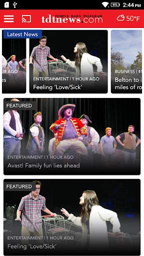 Temple Daily Telegram screenshot 2