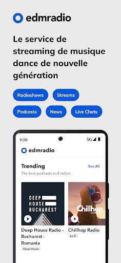 Edmradio - Dance Music Stream screenshot 1