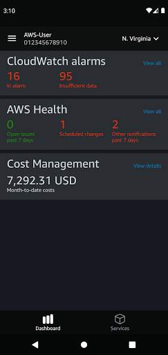 AWS Console screenshot 6