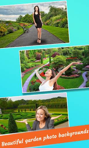 Garden Photo Maker : Garden Photo Frames Editor screenshot 1